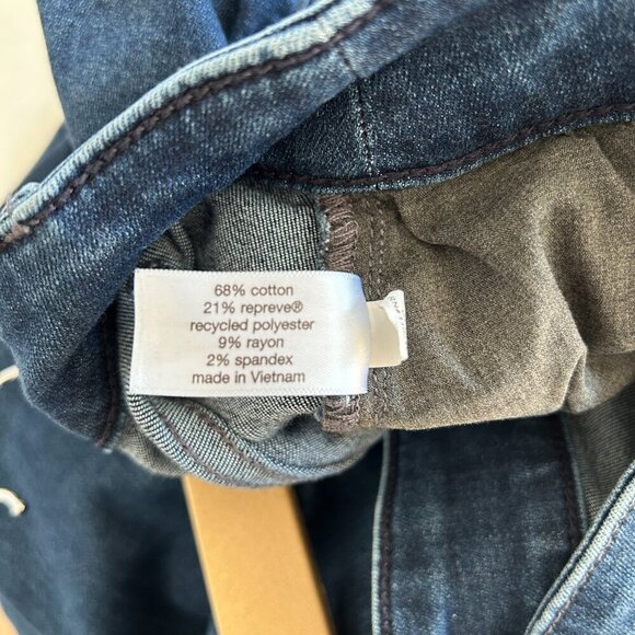 Lane Bryant Jeans Blue High Rise Straight Flex Magic Cotton Stretch - Picture 8 of 9